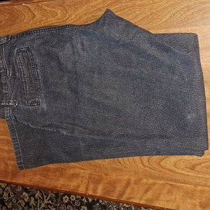 Purple Dark Blue Jeans Boot Cut Jeans "8"